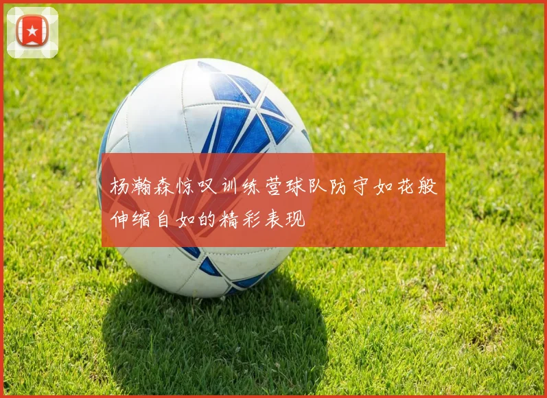 杨瀚森惊叹训练营球队防守如花般伸缩自如的精彩表现